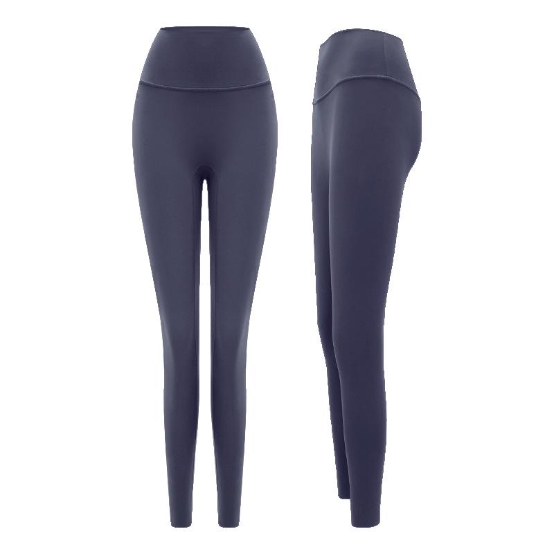 Women's High-Waist Velvet-Lined Hip-Lifting Yoga Pants for Outdoor Training