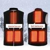 Smart Electric Heated Fleece Vest - Winter Warm Jacket