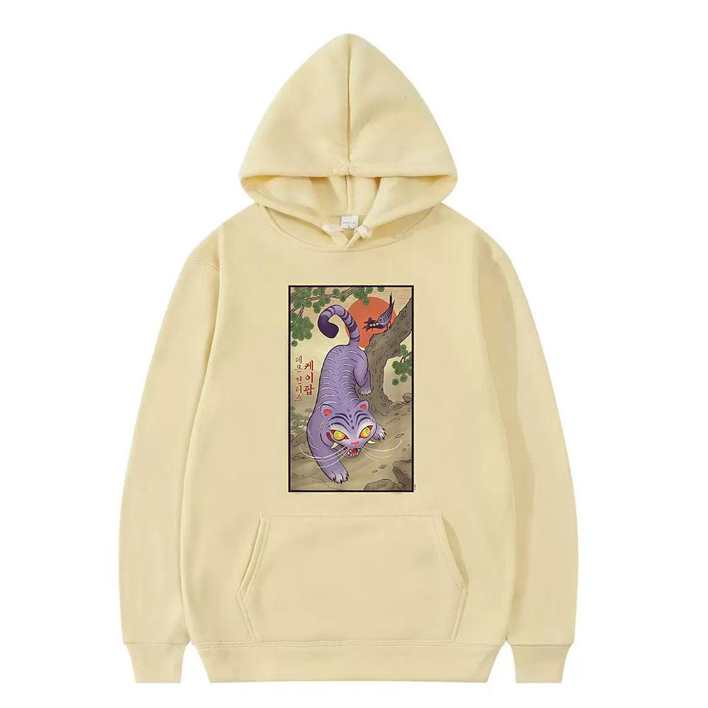 

Дерпи Сасси Играет со Шляпой K-Pop Охотники на Демонов Принт Худи Мужчины Женщины Харадзюку Толстовка Толстый Повседневный Высококачественный Пуловер 3XL