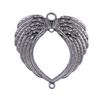 Feather Charm Angle Connectors For Bohemian Style Jewelry Vintage Pendants