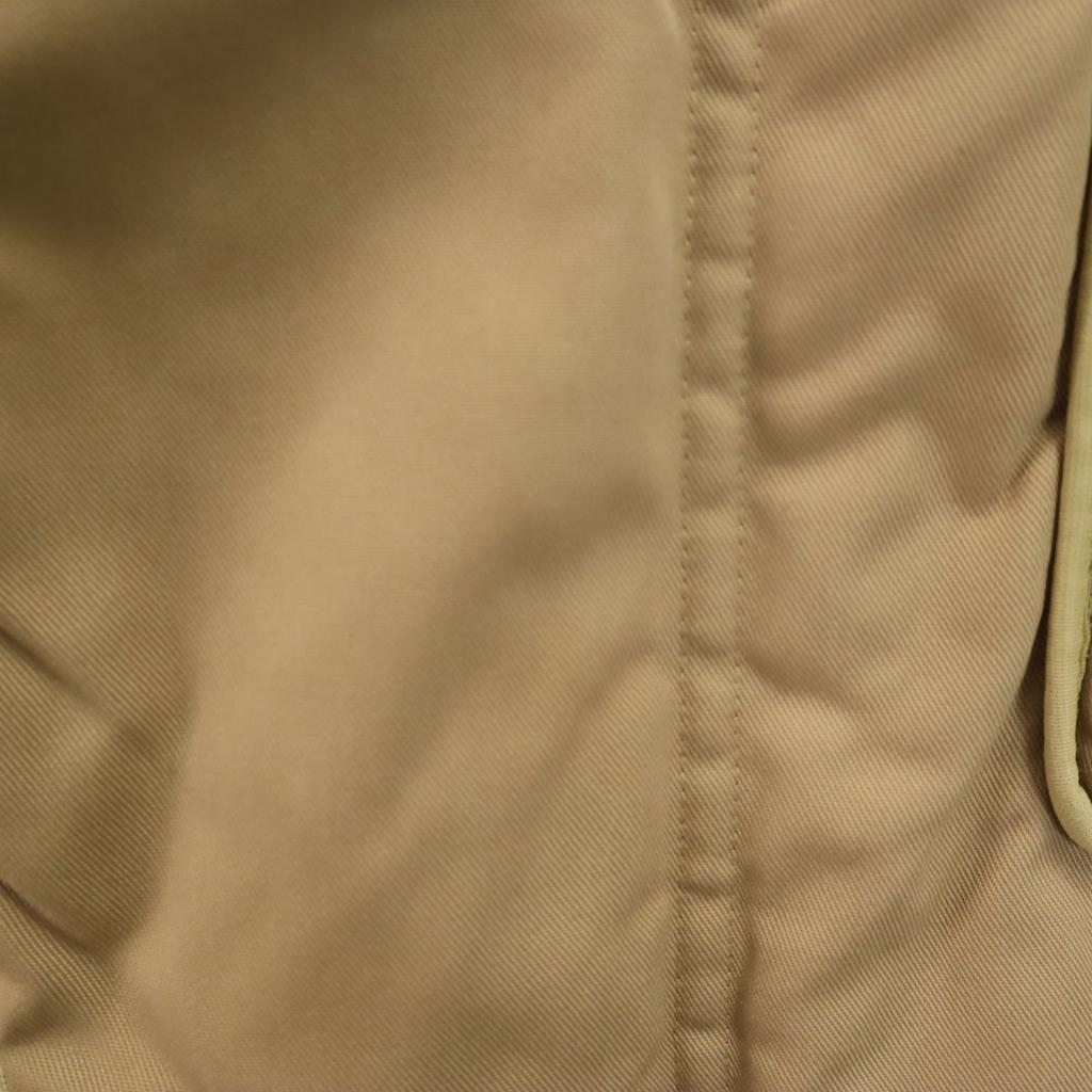 Aquascutum Vyrobeno v Anglii Bavlněná výplň Nerezový límec Kabát 38 béžový Pánský Použitý