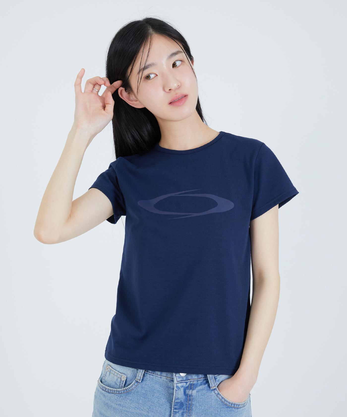 Noiago Noi887 Signature Logo T-Shirt (Navy) Free