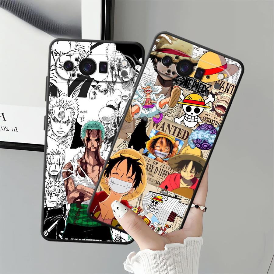 Case for Google Pixel 6 7 8 Pro 7a 9a 10 9 Pro XL 6a 8a Soft Shell Ones Pieces Zoros