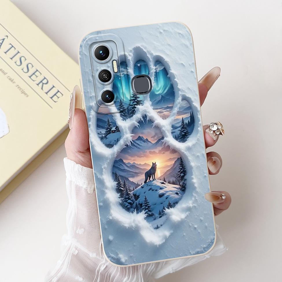 Für Infinix Hot 11 Hülle X662 Silikon Niedlich Mode Schmetterling Liebe Bemaltes Cover Für Infinix Hot 11 2021 Handyhülle X662B X689F