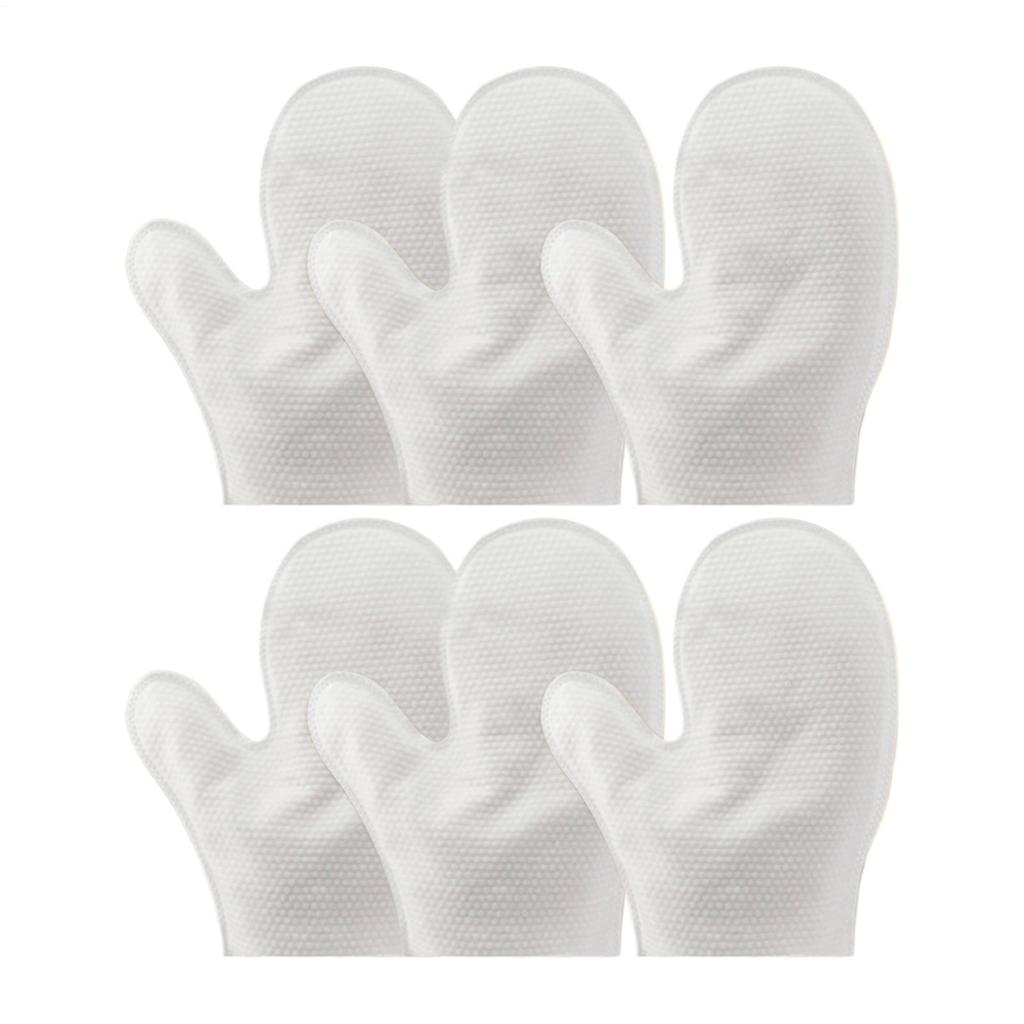 6 ks/sada Rukavice na otírání pro mazlíčky, Deodorizační rukavice pro péči o srst psů a koček, Tlapky, Tělo, Zadek, Kůže, Srst a Koupelnové potřeby