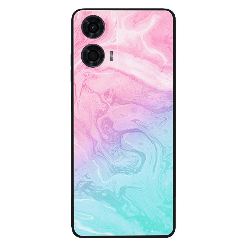 For Moto G85 5G Case TPU Space Soft Silicone Back Cover Phone Cases For Motorola Moto E14 MotoG85 Wolf Protective Cool funda
