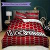 Union Berlin Pattern Bedding Uilt Set Uilt Cover Pillowcase Home Decoration Birthday Gift (1 * Duvet Cover + 2 * Pillowcase  Without Core)96