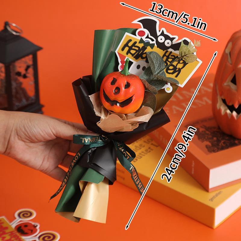 Halloween Decoration 2025 Halloween Flower Bouquet Fake Eternal Bouquet Gifts Halloween Crafts Party Gifts Room Decor Christmas