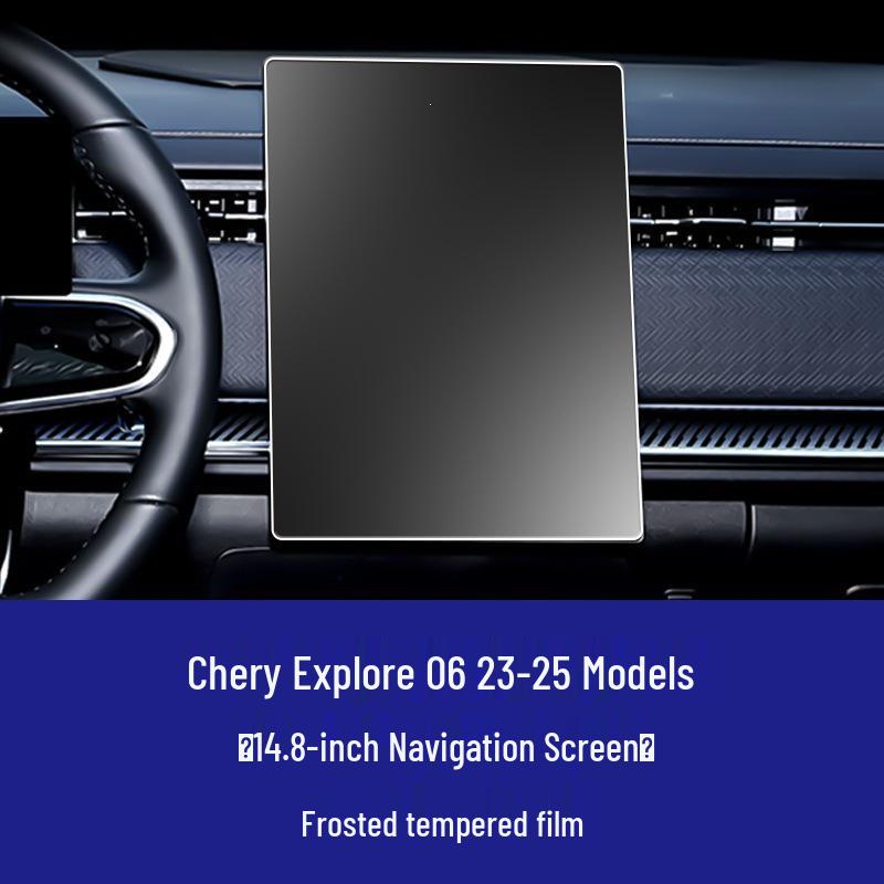 Chery Explore 06 Screen Protector: Tempered Film for 25 Models, Jaecoo J5/J7 Navigation Dashboard