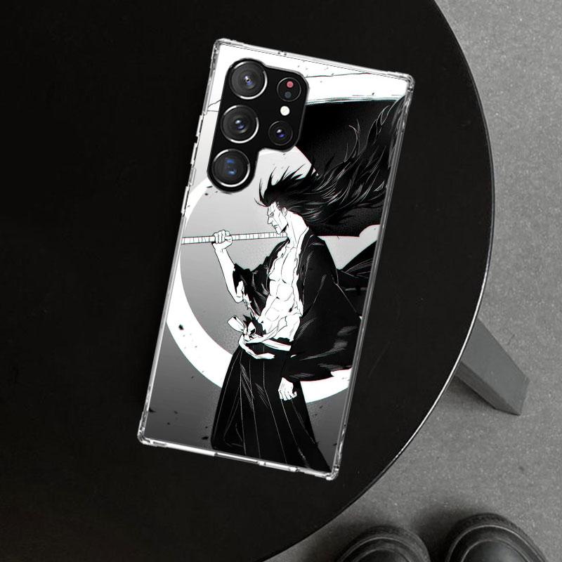 Zaraki Kenpachi Bleach Phone Case Cover for Samsung Galaxy S26 S25 Edge S24 S23 Ultra S22 Plus S21 FE S20 + Art Customized Funda