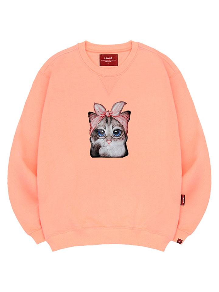 Ellamo Baby Cat Sweatshirt Unisex Big Size S~4Xl (Type A)