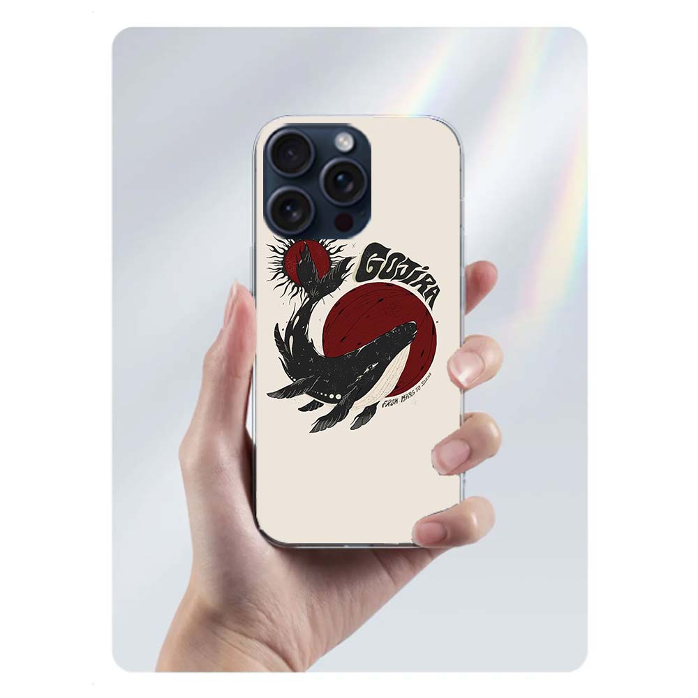 G-Gojira Band Clear Phone Case For Iphone 17 Air 16 Pro Max 15 Pro 14 Plus 17E 16E 11 13 12 Mini Cover Cases Fundas Cell TPU Cap