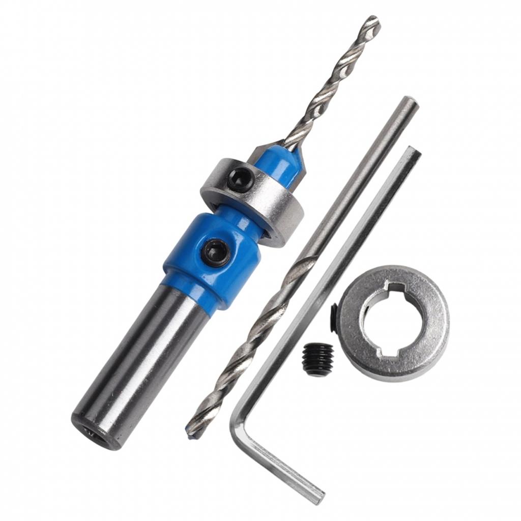 Countersink Drill Bit for Various Materials Including Plastics and MDF