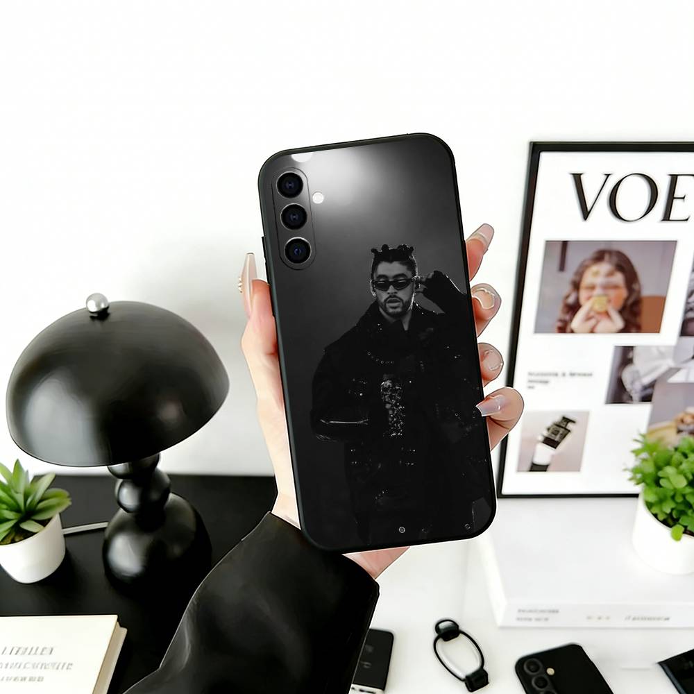 Bad B-B V-Vibes Phone Case For Samsung Galaxy A73,A72,A71,A70,A53,A52,A51,Others Soft Black Cover