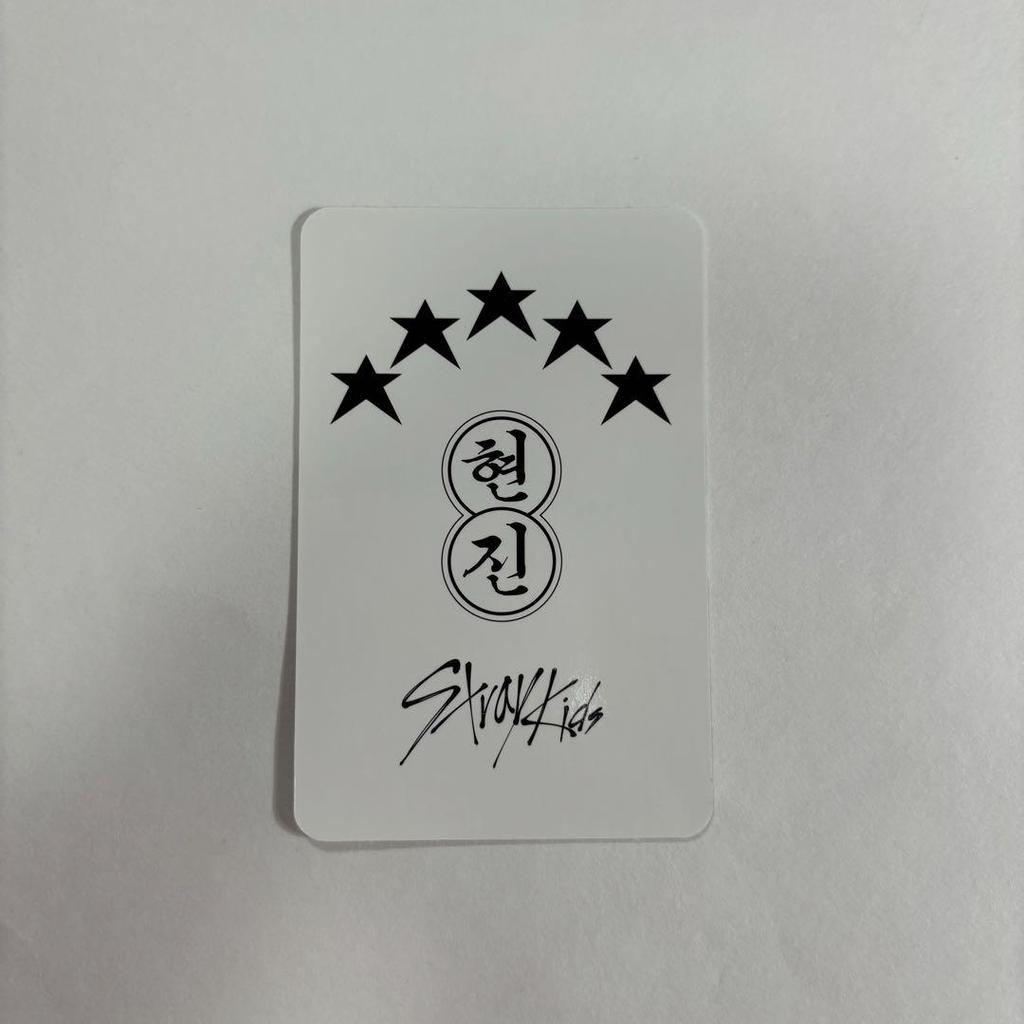 [USED] Stray Kids Hyunjin Trading Card Soundwave Lucky Drop 2nd