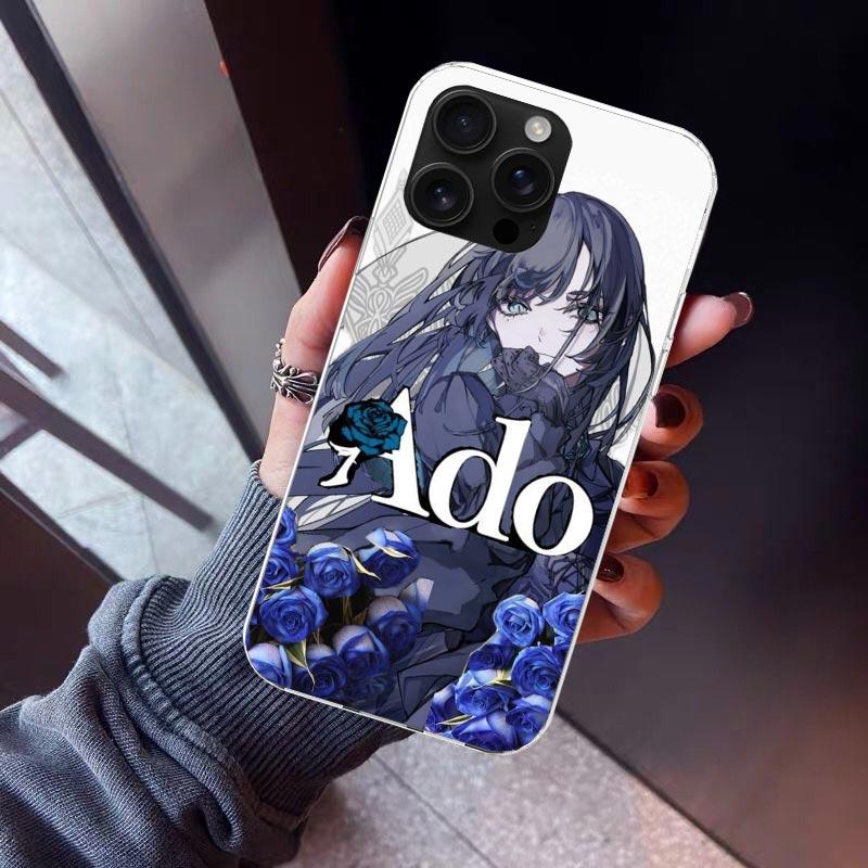 Ado Kyogen X Uta Phone Case For iPhone 17 Air 16 15 Pro Max 14 Plus 13 Mini 12 11 Cover 7 8 SE Silicone Shell Print Fundas 17 Ai
