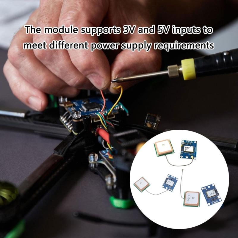 Compactly NEO6M/NEO7M/NEO8M Navigation Flight Control Module Supporting 3V 5V Input For Drones Robotics EEPROM Storage