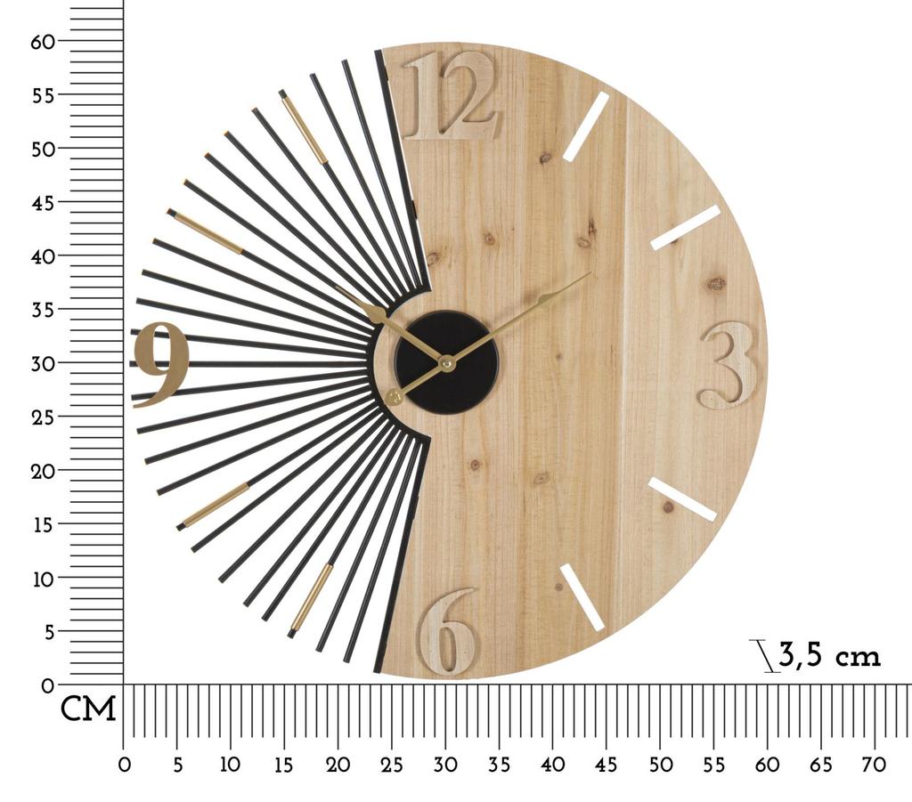 Wall Clock Wordy Cm Ø 60X3,5
