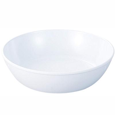 Nagao Unbreakable White Lunch Plate, 16cm, Made In Japan, No. 46B