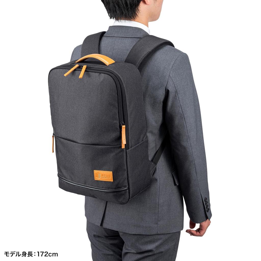 SANWA SUPPLY Lässiger PC-Rucksack (Dunkelgrau) BAG-BP17DGY