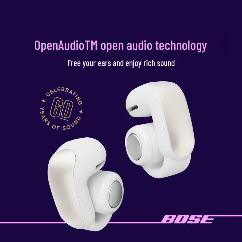 BOSE Ultra Open Earbuds with Ear Clip Design