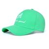Style Summer Korean Baseball Cap Monogram Embroidery Outdoor Sports Duckbill Cap