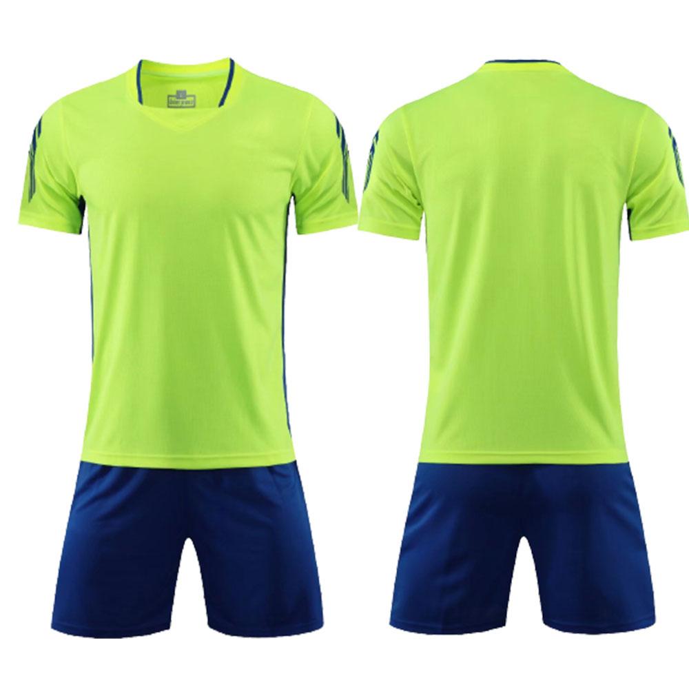 

New in Soccer Uniform Outfit for Men Children Dry Fit Sublimation Blank Club Team Training Football Jersey Suit XS