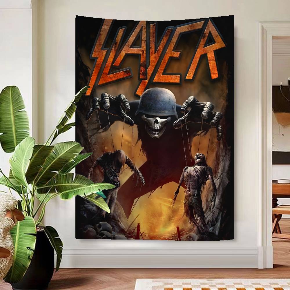 Slayer Heavy Metal Rock Band Άλμπουμ Ταπετσαρία Εκτύπωση Τέχνης Επιστημονικής Φαντασίας Δωμάτιο Διακόσμηση Σπιτιού Διακόσμηση Σπιτιού