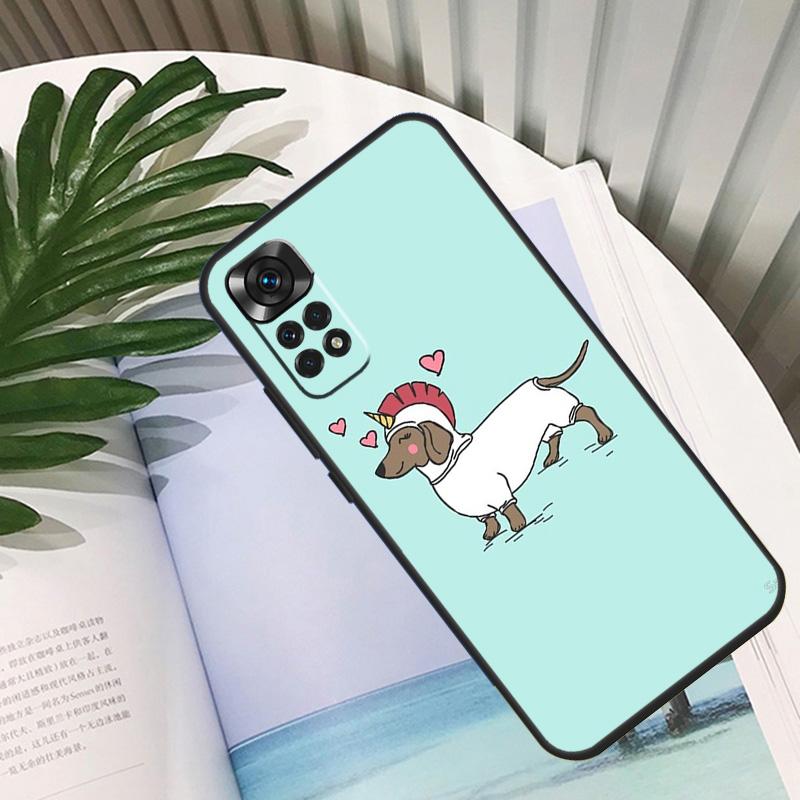 

Dachshund Silhouette Dog Funda For Xiaomi Redmi Note 11 10 12 13 14 15 Pro Plus Case For Redmi 15C 10C 13C 12C 14C 15 Redmi 15C 5G