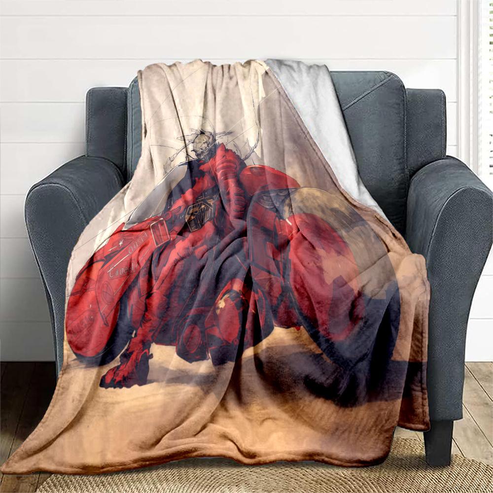 Akira Flannel Blanket, High Quality Comfortable for All Seasons, Home Decor, Warmth and Comfort