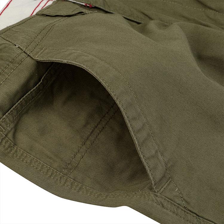 Vans Color Block Loose Fit Cargo Pants Men Bottoms Green VN0A5FJGZIP
