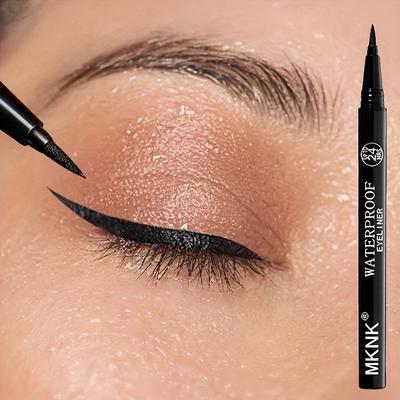 1 buc Creion Eyeliner Lichid Waterproof Vârf Ultra-Fin Rezistent la Transfer Uscare Rapidă de Lungă Durată Eyeliner Negru Definiție Intensă pentru Toate Formele Ochilor