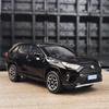 1/32 Toyota RAV4 SUV 2023 Alloy Die Cast Toy Car Model Sound and Light Pull Back Children's Toy Collectibles Birthday Gift