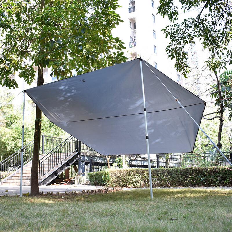 YJHOME Outdoor Hexagonal Camping Tarp & Picnic Mat