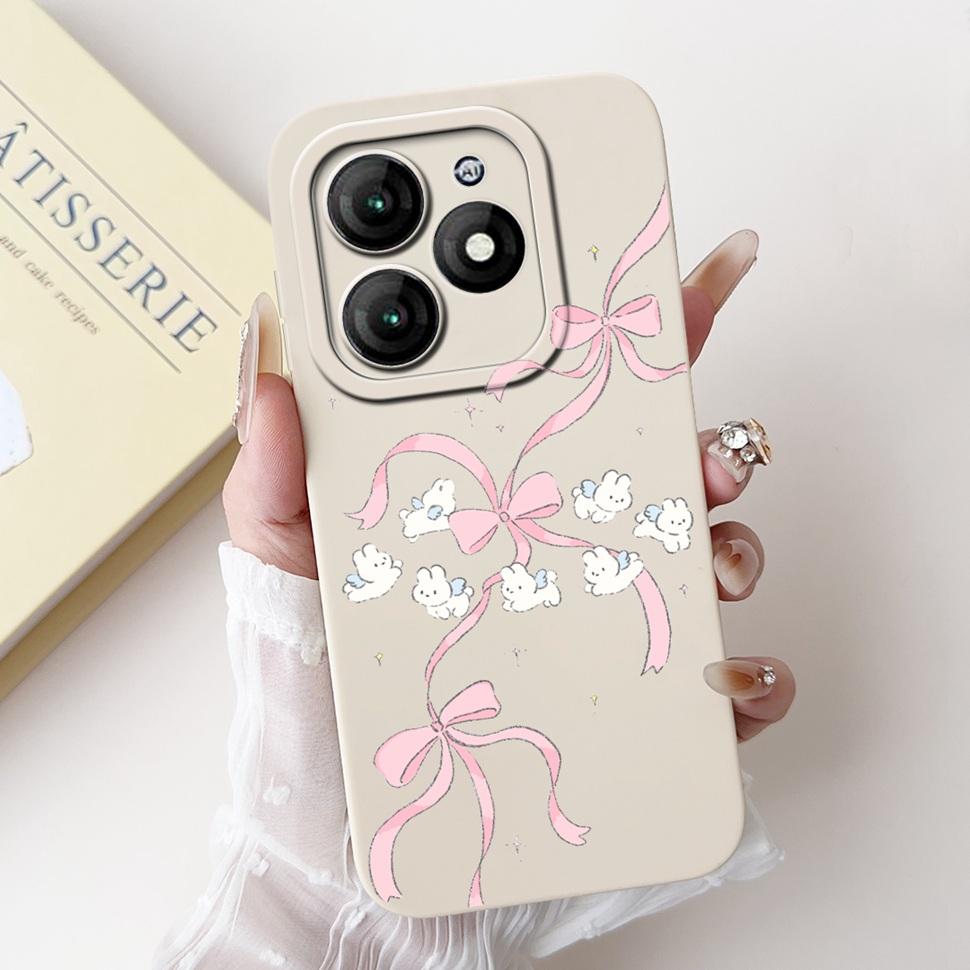 For ITEL A70 Case A665L Luxury Panda Painted Cover Silicone Soft TPU Phone Case For ITEL  A 70 80 A70 A80 ShockProof Back Cover