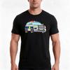 Police Car TShirt Summer Casual Cotton Tee Oversized Streetwear Tops Vintage Graphic Print Loose Fit Short Sleeve
