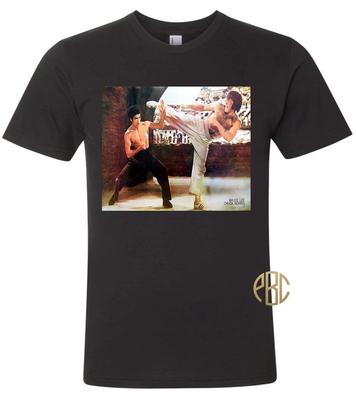 Chuck Norris Dövüşü Tüm beden Siyah unisex hediye anılar D2325