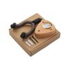 Wooden Guitar Hook Hanger with Hygrometer Display Wall Mount Guitar Stand Holder Bass Electric Guitar Ukuleles Universal Bracket