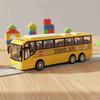12.5 Inch School Bus Model Car Toys 1/16 Scale Inertia City Bus Toy Children Toy