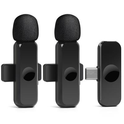 Vandlion K2 Bezdrátový klopový mikrofon Studio Herní Pro iPhone Type-c Profesionální Mikrofon Živé Vysílání Mobilní Telefon
