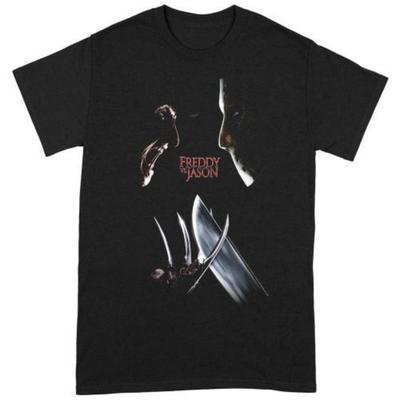Koszula unisex dla dorosłych Koszmar z ulicy Wiązów Freddy kontra Jason