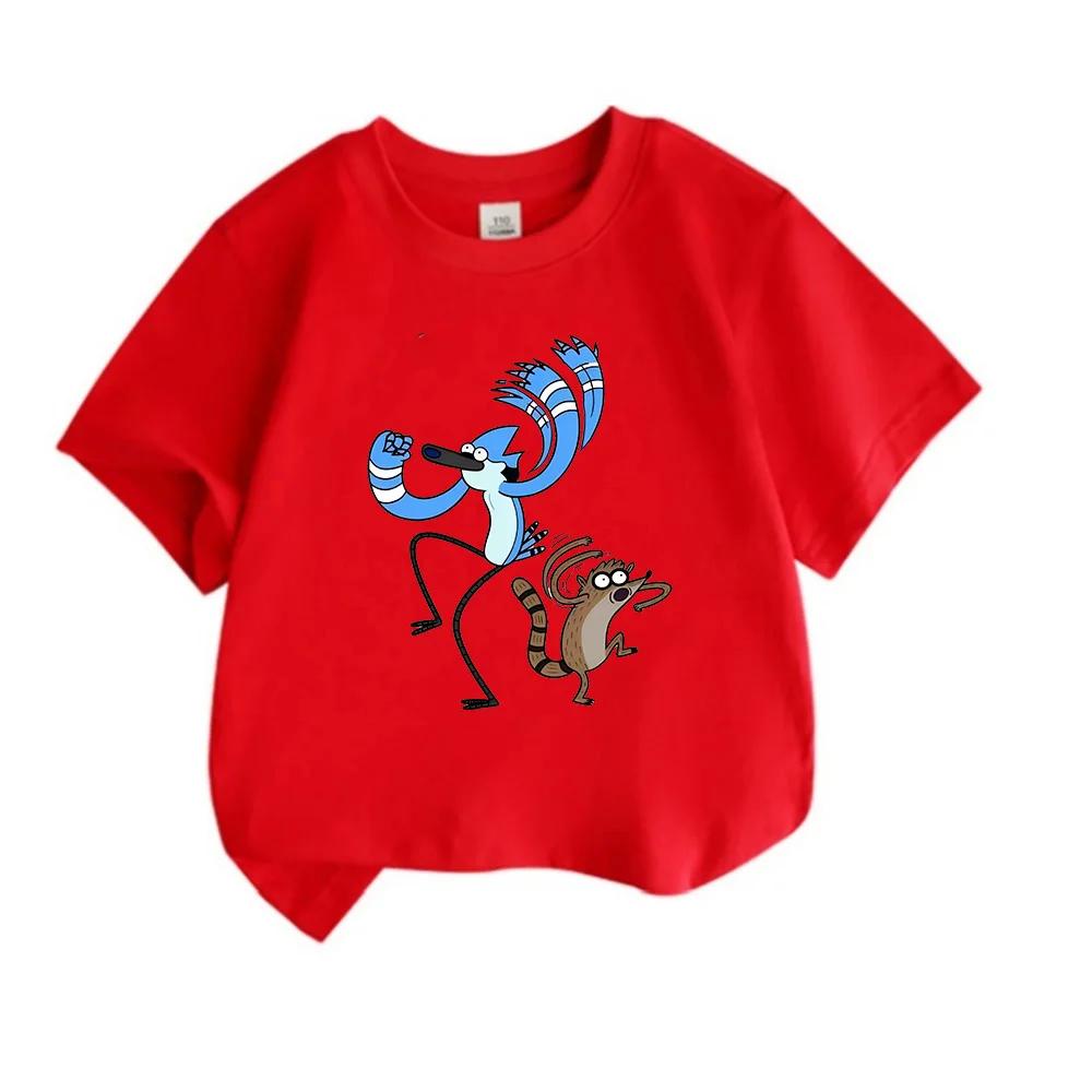 Modisches T-Shirt Film Cartoon Kinder Geschenk Jungen Mädchen Universelles T-Shirt Teenager Kleidung