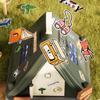 Creative Kids Adults Money Box Store Shaped Security Cash Box Portable Plastic Safe Coin Bank Key Lock Piggy Bank Gift