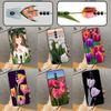Tulip Flower Case For Nubia Red Magic 8S 9S Pro Plus 6S 7S 6 7 Pro 6R 5G RedMagic 9 8 10 Pro Plus Coque