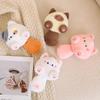 Cute Cat Keychain Children Schoolbag Pendant Household Accessories Bag Pendant Small Doll Student Creative Soft Fluffy Keychain