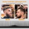 Hair Styling Comb Set Quiff Round Hair Brush,Wide Tooth Comb,Texture Comb for Blow Drying,Grooming and Hairdresser