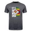 ITS IN MY DNA Simbabwe T-Shirts Grafik Baumwolle Streetwear Kurzarm Geburtstag Simbabwische Flagge Afrika Geschenk T-Shirt Unisex HJ046