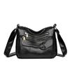 Women's Crossbody Bag Soft Leather Shoulder Bag Large Capacity Middle-aged Women's Bag Mother Bag