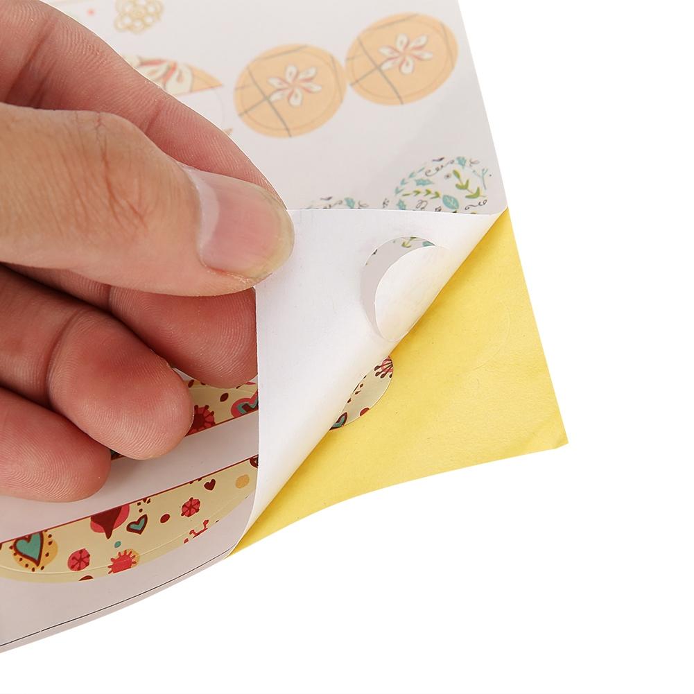 4 Sheets Empty Essential Oil Bottle Sticker Oval Shaped and Round Stickers Perfume Bottle Label