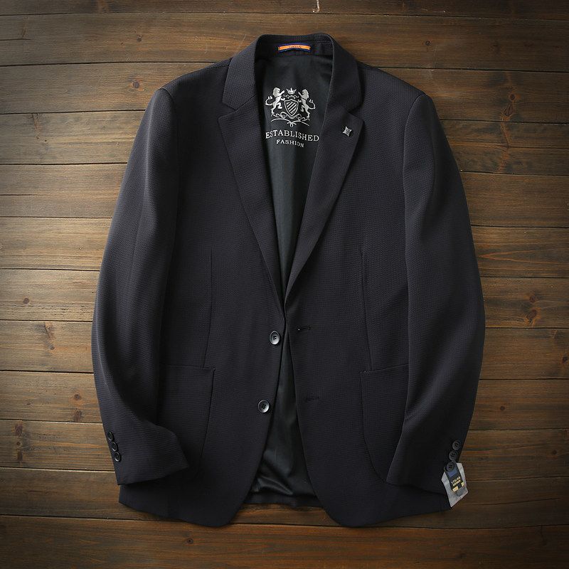 

Simple and Extraordinary Cabinet 1K Italian Order High end Men s Commuter Stretch Blazer Suit Outerwear Black 56